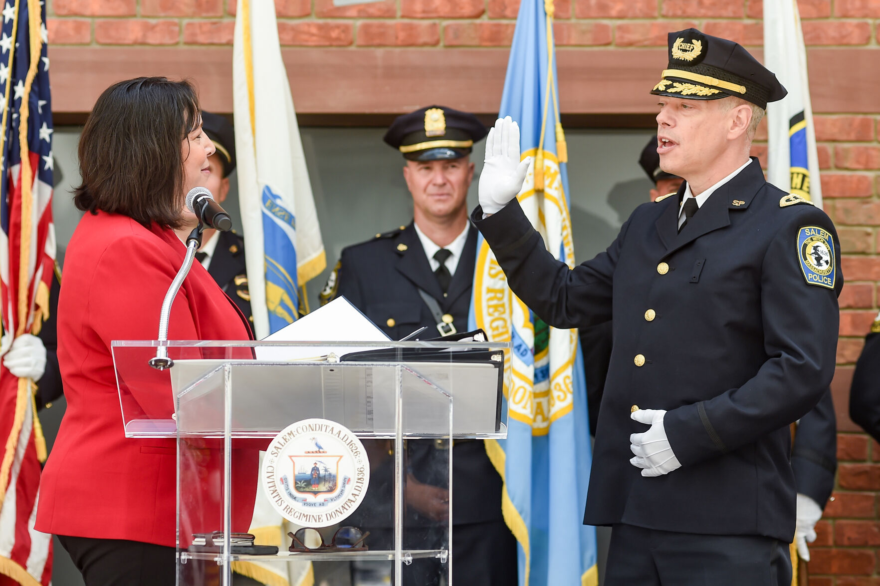 Salem Police Department Chief of Police Lucas Miller